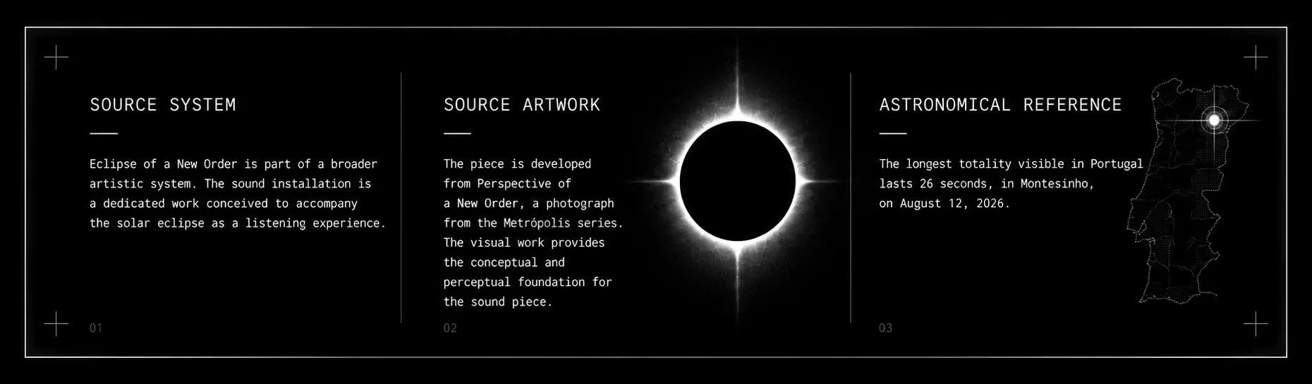 Source system of Eclipse of a New Order
